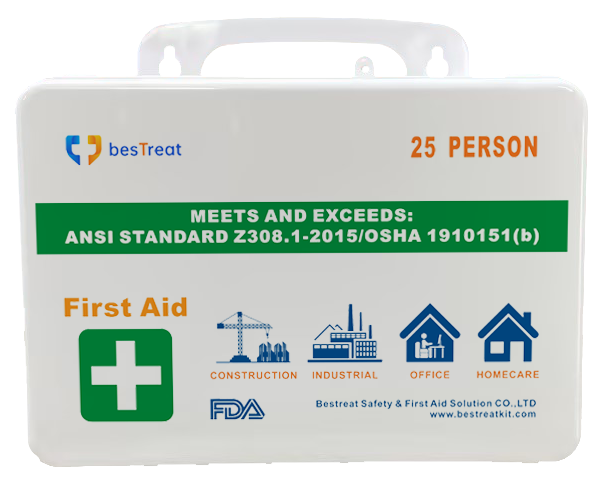 USA OSHA First Aid Kits 25 Person First Aid Kit